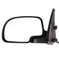 Left Side Mirror 2000 For Chevy Tahoe Exclfor Uding Z71 Models 2001-2002 Manual Folding Heated Gm1320247 