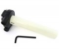 4into1 Universal Motorcycle Push Pull Throttle 7 8 Black Compatible With Honda Yamaha Kawasaki Suzuki