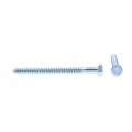 Prime-line Hex Lag Screws 5 16 In X 4 A307 Grade A Zinc Plated Steel 25 Pack