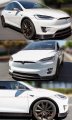 Cuztom Tuning Direct Add-on Full Coverage 100 Real Carbon Fiber Side Mirror Cover Caps Compatible For 2016-2021 Tesla Model X