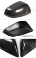 Cuztom Tuning Direct Add-on Full Coverage 100 Real Carbon Fiber Side Mirror Cover Caps Compatible For 2016-2021 Tesla Model X