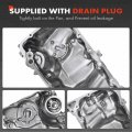 A-premium Lower Engine Oil Pan Sump With Drain Plug Compatible Honda Hr-v Hrv 2016 2017 2018 2019 L4 1 8l