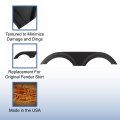 Recpro Rv Tandem Fender Skirt 64-3 W X -3 8 H 1 3 4 D Black 1