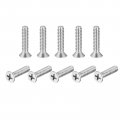 Uxcell 10 -24x7 8 Flat Head Machine Screws Phillips 304 Stainless Steel Bolts 100pcs