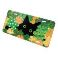 St Patrick S Day Black Cat Shamrock Novelty Metal Vanity Tag License Plate 