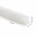 Uxcell Self Adhesive Brush Seal Weather Stripping 5 16 X 1 4 36ft Door Strip For Sliding Sash Window Wardrobe White