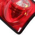 Ecotric Tail Light Compatible With 2007-2009 Dodge Ram 1500 2500 3500 Pickup Truck Pair Taillight Signal Lamp Replacement For