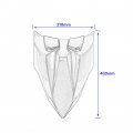 Motorcycle Rear Passenger Pillion Solo Seat Cowl Cover Fairing Tail Section For K Awasaki Ninja650 Ninja Ninja-650 Z650 Z 650