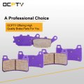 Ocpty Carbon Fiber Brake Pads Fit For 2006-2013 Honda Cbr1000rr 2007-2013 Cbr600rr Front And Rear
