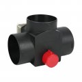 Copgge 75mm Diesel Heater Ducting Vent Parking Air Outlet Pipe Connector 5 Gear Adjustable Regulator Valve 