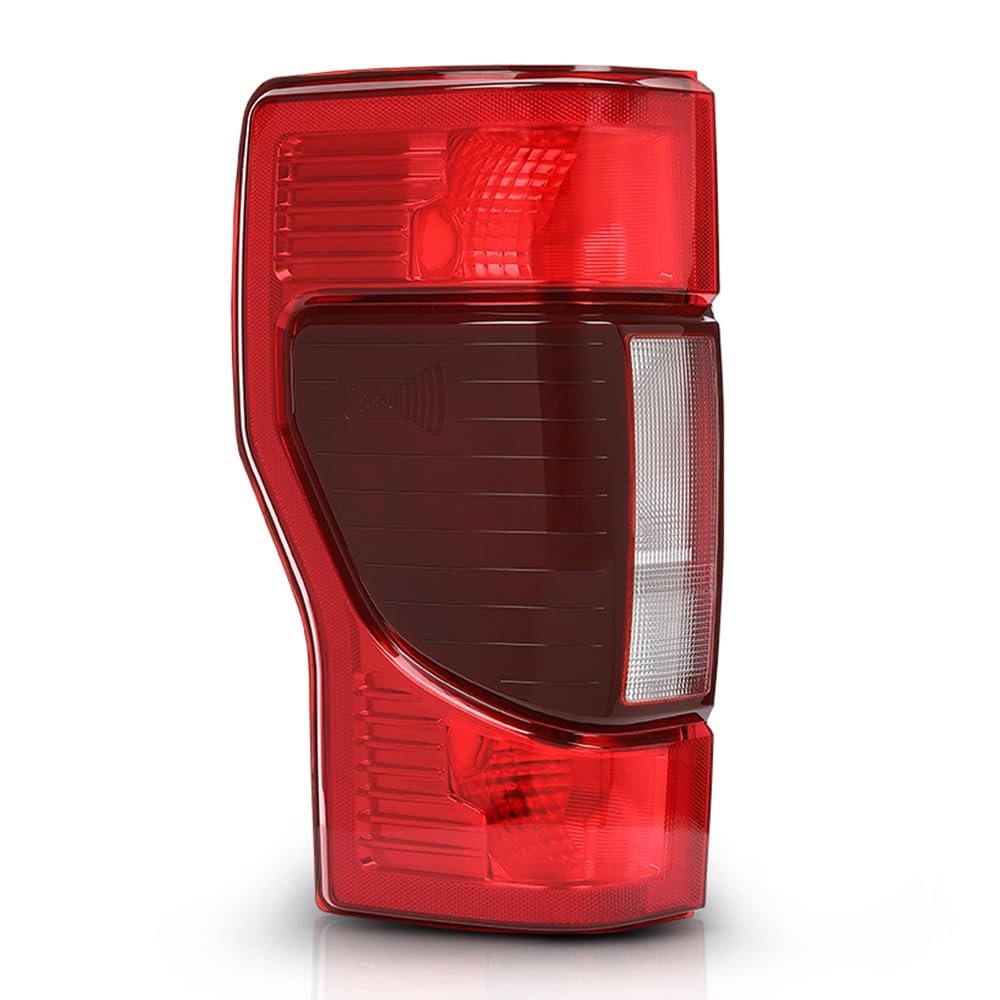 Rear Left Tail Light Assembly Ford F250 F350 F450 Super Duty 2020 2021 2022 Driver Side Red Lens For Factory Halogen With Blind