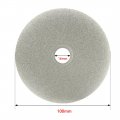 Uxcell 100mm 4-inch Grit 500 Diamond Coated Flat Lap Disk Wheel Grinding Sanding Disc