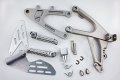 Hongk- Motorcycle Front Rider Foot Pegs Bracket Compatible With Yzf-r1 Yzf R1 2007 2008 B01c0su50y