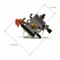 The Rop Shop Carburetor With Gaskets And Bulb For Zama C1q-s88 C1qs88 Trimmer Edger Engines
