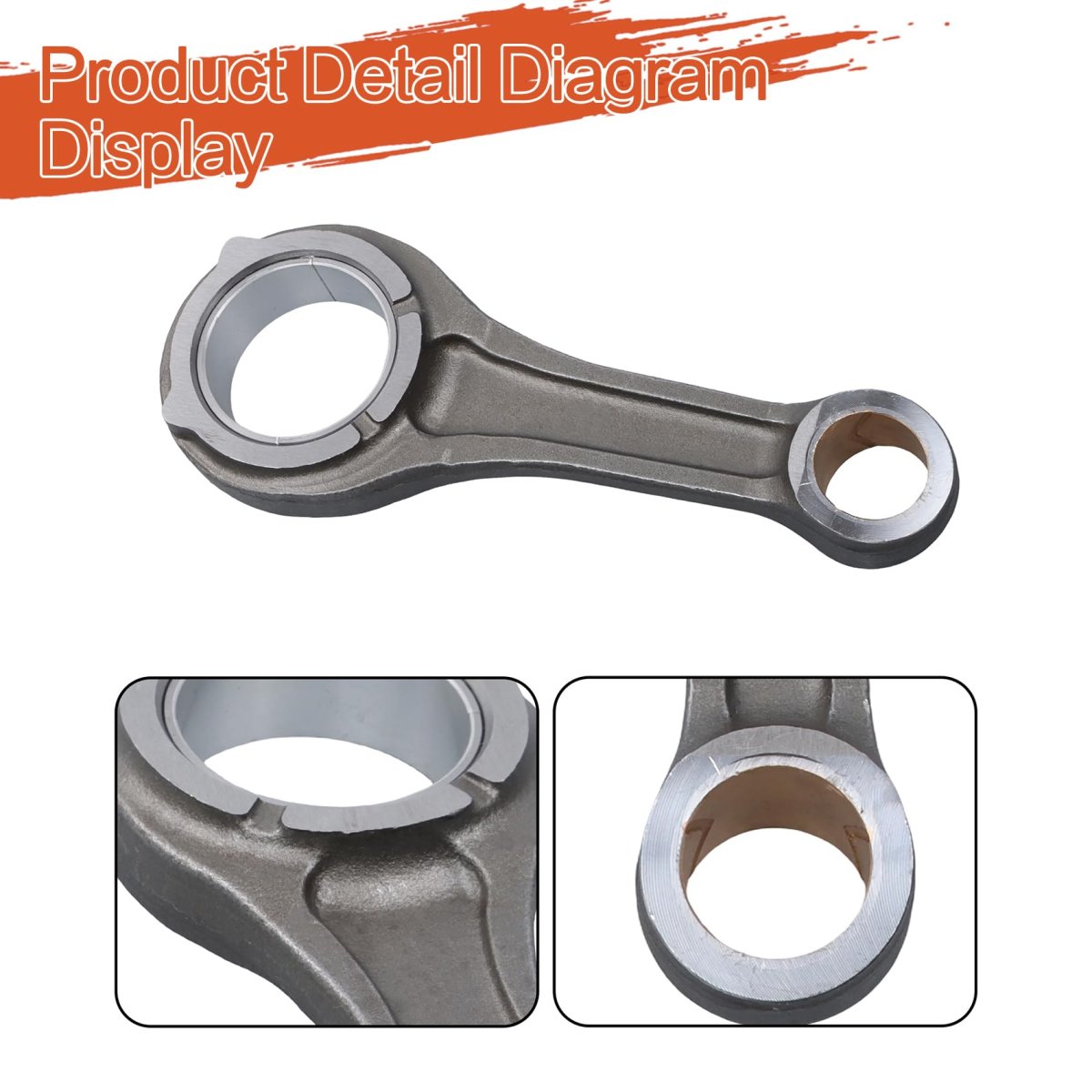 Connecting Rod And Crank Pin Replacement For Polaris Ace Rzr Ranger Sportsman 570 2014 2024 Part Number
