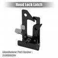 X Autohaux Hood Lock Latch Replacement For Mercedes-benz C300 Cls400 C63 Amg S 2015 2016 2017 2188800064 Metal Black