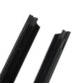 Front Window Weatherstrip Seals Black Rubber Left And Right Side For 2005 2010 Tc Part Number 75711 21030 75712