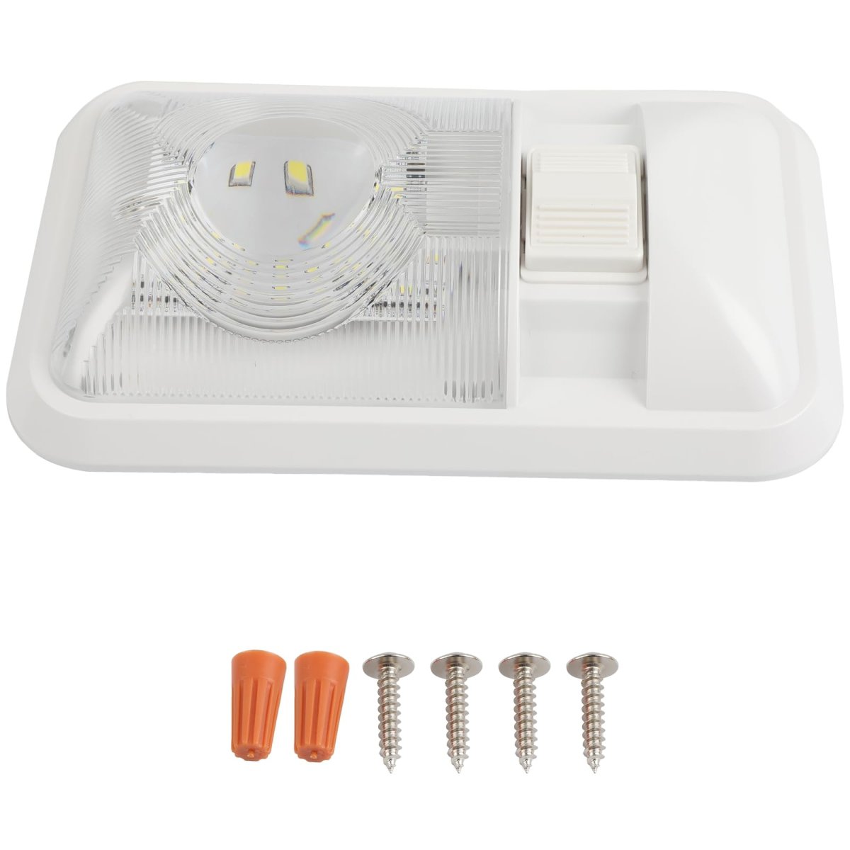 Led Side Marker Lights For Rv And Yacht White Clearance Light Assembly Waterproof Shockproof Lamp 1 Piece