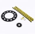 Kawasaki Kx250 250 Yellow O Ring Chain And Sprocket Black 14 48 114l