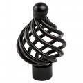Handyct Pro-pack 2 Timeless Charm Provence Knob 1-3 8 Dia Black 