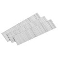 2000 Pcs 18 Gauge Brad Nails 1-3 16 In Length Straight Finishing Galvanized Carbon Steel For Woodworking Construction Silver 