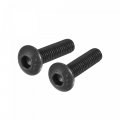 Uxcell M3x12mm Hex Socket Button Head Cap Bolts Screws Alloy Steel 100pcs