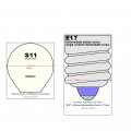 Ocsparts 25s11n-130 Light Bulb 25 Watts 130 Volts Pack Of 2