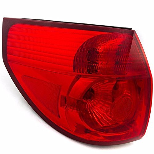 2006-2010 Toyota Sienna Driver Side Replacement Taillight Rear Lamp To2804102