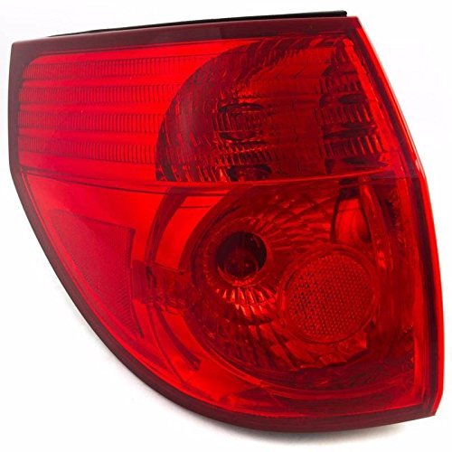 2006-2010 Toyota Sienna Driver Side Replacement Taillight Rear Lamp To2804102
