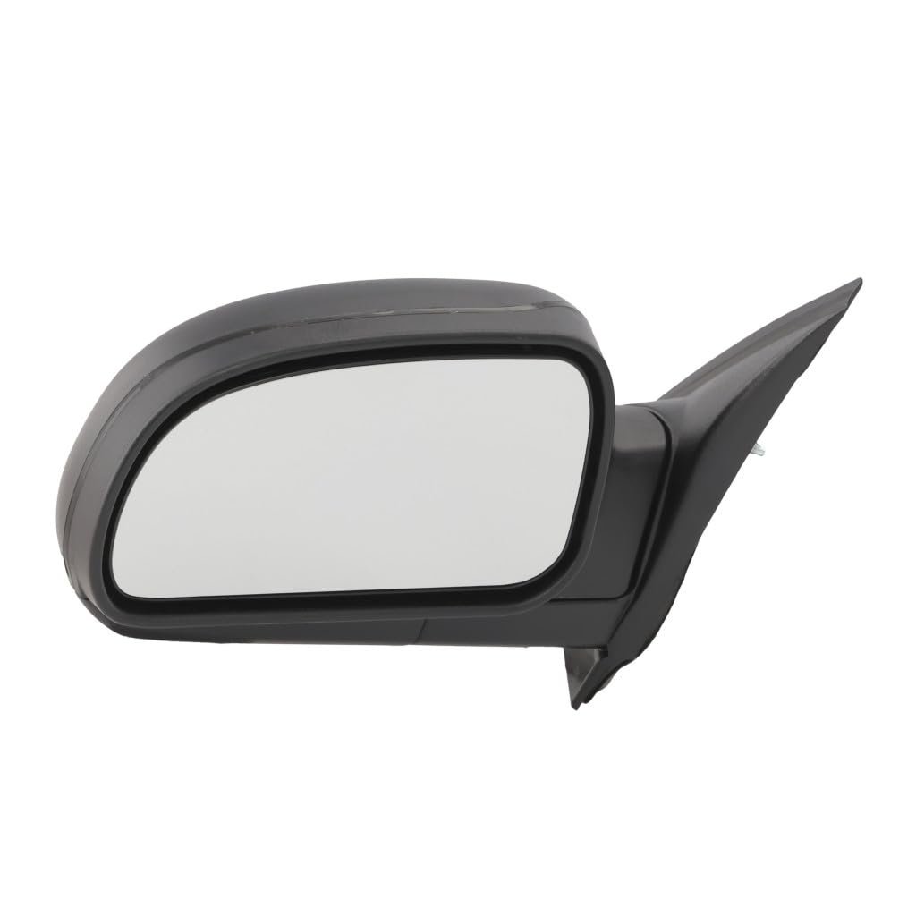 Door Mirror For Chevy Trailblazer Ext 2002 2003 2004 2005 2006 Driver Side Textured Black Manual Folding And Adjust Non Heated