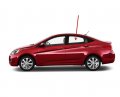 Tempered Driver Left Side Rear Door Window Glass For Hyundai Accent 4 Sedan 2012-2017 Models 