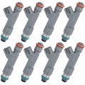 Ocpty 8 Holes 8pcs Replacement Fuel Injectors Compatible For 2011 Ford E-150 For E-250 2012 2013 4g2273