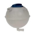 Pressurized Coolant Reservoir For Volkswagen Derby 2009 White Plastic With Cap Replacement 1h0121407a 1h0121407c 5x0121407a 