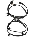 2pcs Abs Wheel Speed Sensor Left Right Rear Fit For 2002-2008 Jaguar X-type Als535 Als539 