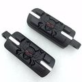 Black Wing Skull Zombie Shape Foot Pegs For Most Models With H-d Male Mount-style Footpeg Supports See Description Detail 