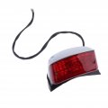 Motorcycles Tail Lights Rear Fender Brake Stop Lamp Red Lens For Honda Rebel Ca 250 Cmx 250c