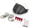 Httmt Mt181- Motorcycle Smoke Lens Led Tail Light Brake Turn Signal For 2005-2006 Suzuk Gsxr 1000