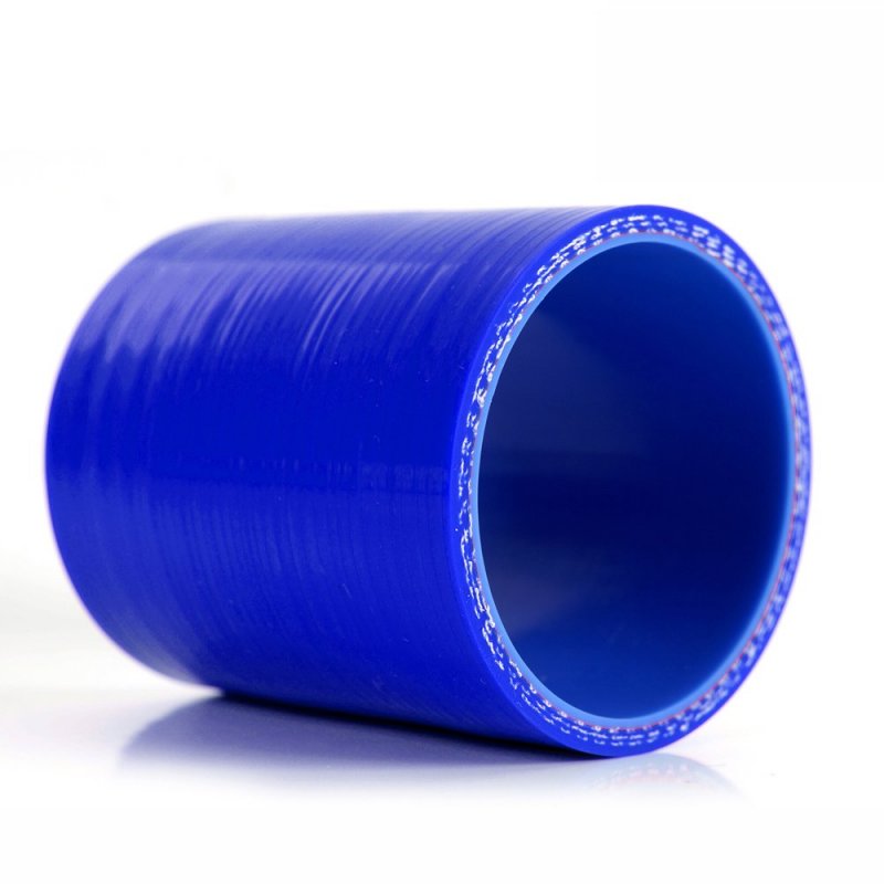 2 75 In Straight Silicone Hose 3 Ply Intercooler Coupler Tube Pipe For Turbo Piping Or Intake Blue 70mm Inner Diameter