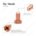 25pcs Sl60 Sl100 Torch Tip Electrode Start Cartridge 9-8207 9-8215 9-8213 For Thermal Dynamics Consumables