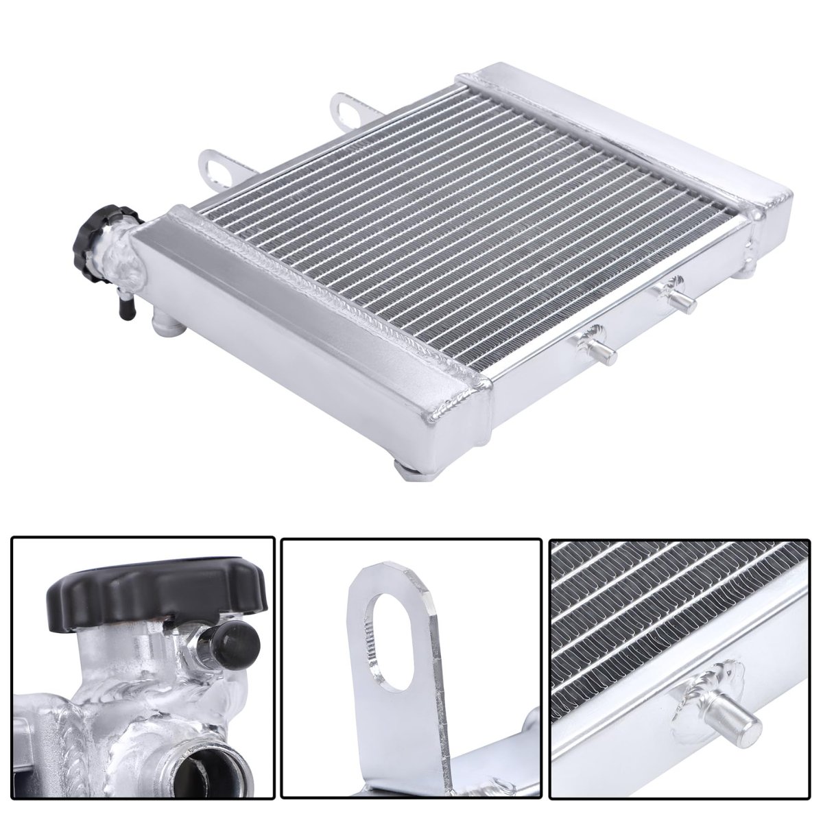 3 Rows Radiator Replacement For Can Am Rally 175 And Bombardier 200 2003 To 2007