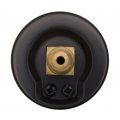 Durachoice 2 Dial Utility Pressure Gauge Water Oil Gas 1 4 Npt Center Back Mount Black Steel Case 0-500 Psi