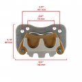 Caltric Rear Right And Left Brake Caliper Compatible With Polaris Ranger Crew 900 6p Sp 2017