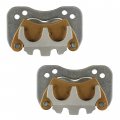 Caltric Rear Right And Left Brake Caliper Compatible With Polaris Ranger Crew 900 6p Sp 2017