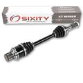 Rear Left Cv Axle For Yamaha Big Bear 400 2011 Yfm40fbagr Fbal 5140 Chrome Steel Shaft With Inboard And Outboard Joints Fully 