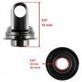 Caltric Front Drive Shaft Output Input Yoke Compatible With Arctic Cat 3306-649 0819-063 0819-061