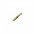 Uxcell M4 Hanger Bolts Length 1 25mm Double Headed Self-tapping Screw 4mm Wood Joint Furniture Legs 50pcs