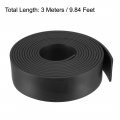 Uxcell Solid Rectangle Rubber Seal Strip 35mm Wide 3mm Thick 3 Meters Long Black