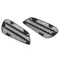 Fog Light Grille Cover Trim For Benz Eclass W212 Amg Line 2013-2015 Front Bumper Replacement Durable Abs Mesh Design
