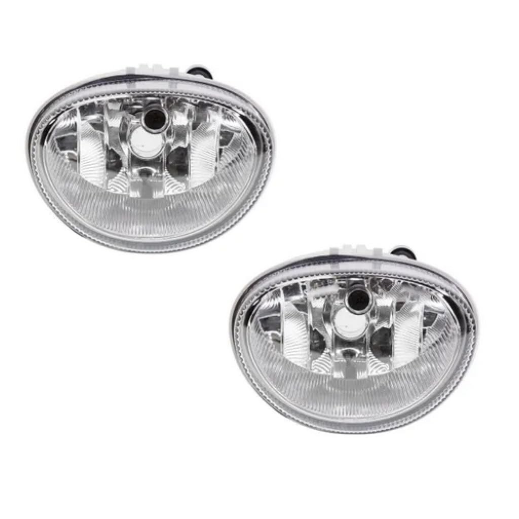 Fog Lights For Chrysler Town And Country 1998 To 2004 Front Driver Passenger Side Pair Clear Lens Replacement 4805046ac