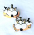 Brake Calipers With Pads Suitable For Yamaha Rihno 450 600 700 Yxr450 Yxr660 Yxr700 Utv 
